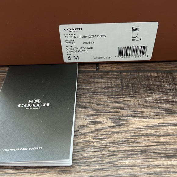 Coach Trisha Rain Boot - Picture 6 of 6